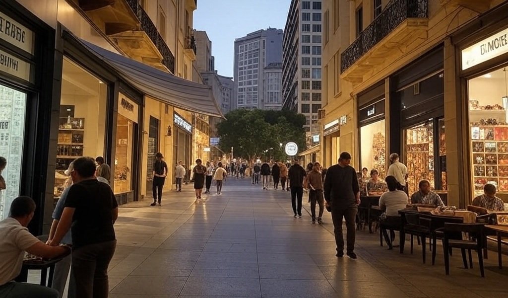 Shop in Hamra Street in Beirut